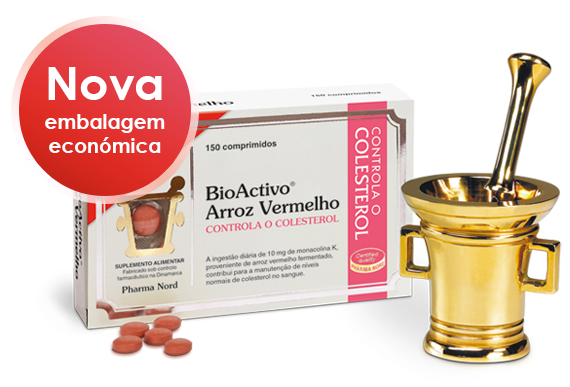 BioActivo Arroz Vermelho - a solução natural para controlo do colesterol