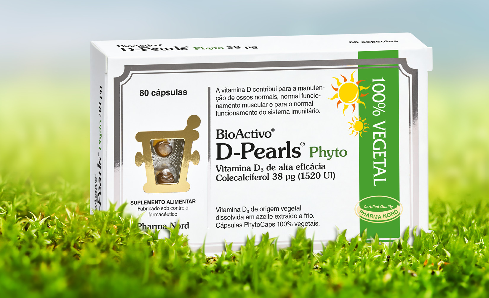 Novo suplemento de vitamina D à base de plantas Novo suplemento de vitamina D à base de plantas