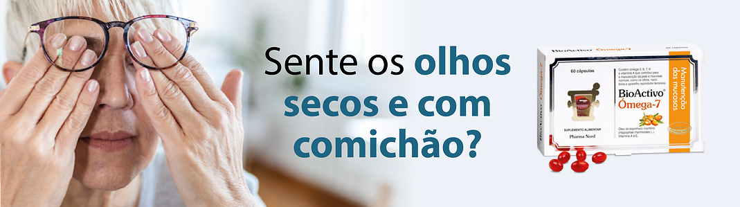 Ómega-7 para manutenção das mucosas